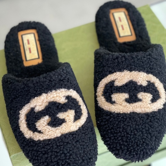 Gucci Interlocking Mules 42 - Picture 2 of 4